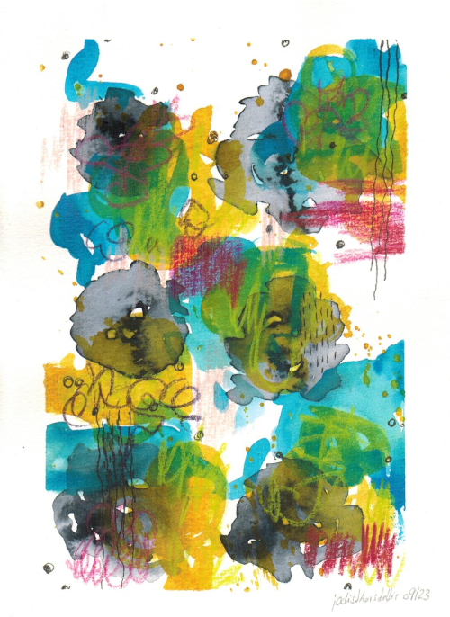 Abst_23_15x21cm Bluerain