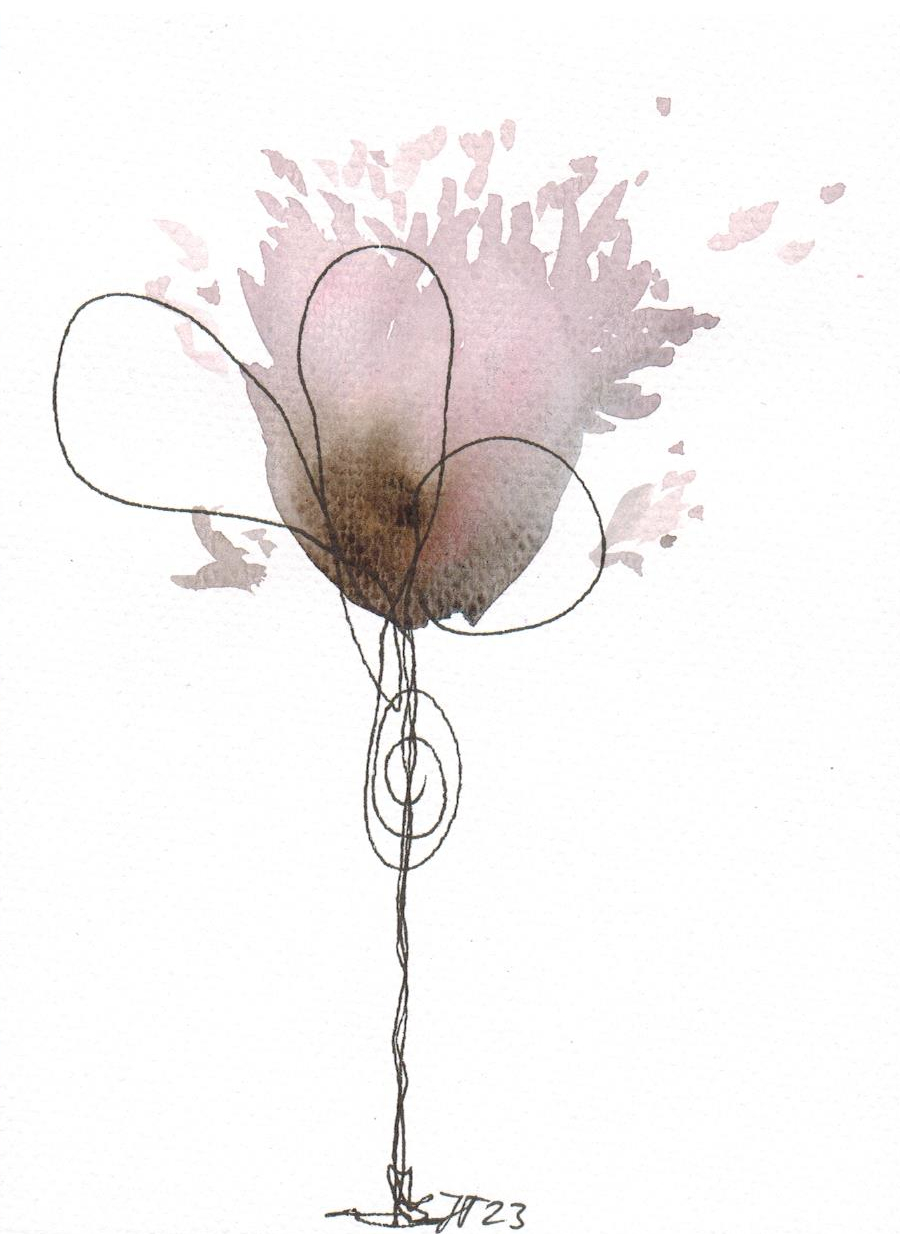 Blume _09_12x16cm Spirale
