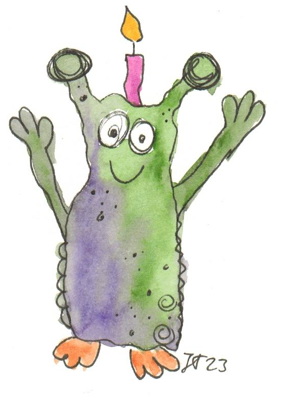 CC_37_7,5x10,5cm Monster lilagr&uuml;n